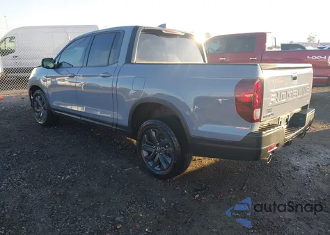 2025 Honda Ridgeline Sport из США, поврежденный, VIN 5FPYK3F1XSB008164